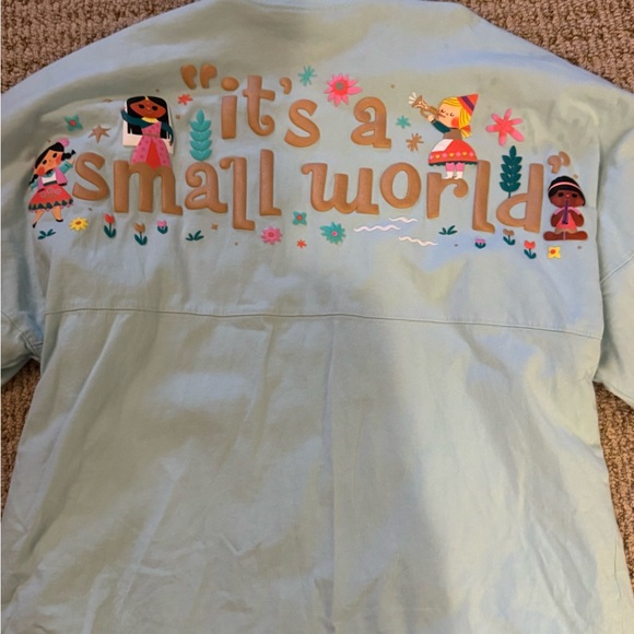 Disney Women’s XL Small World Spirit Jersey - Picture 2 of 2
